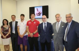 i relatori della conferenza stampa di presentazione del progetto testicolo
