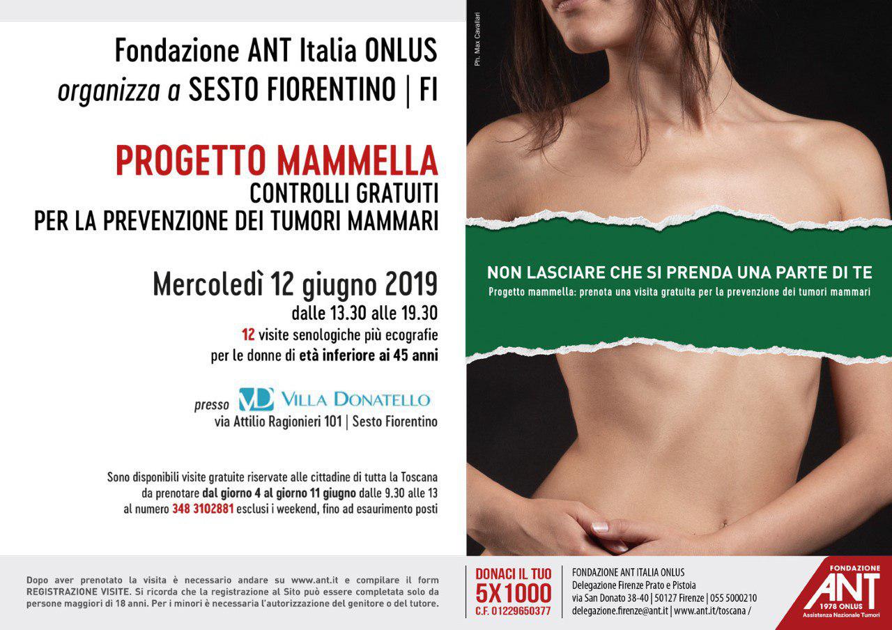 locandina del progetto mammella